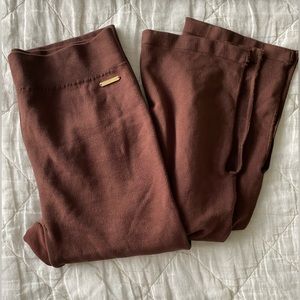 Fabletics cloud seamless high waisted slit pant Medium *sold out*